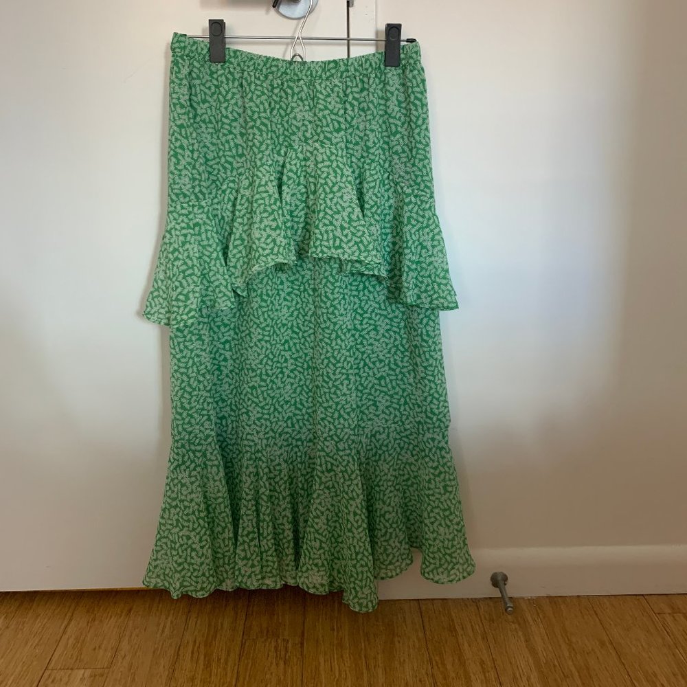 Who What Wear Ruffle Skirt